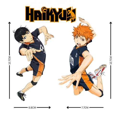 Haikyu Characters PRE CUT 5 INCH (HEIGHT) Edible Icing Cake Topper Decorations - House of Cakes