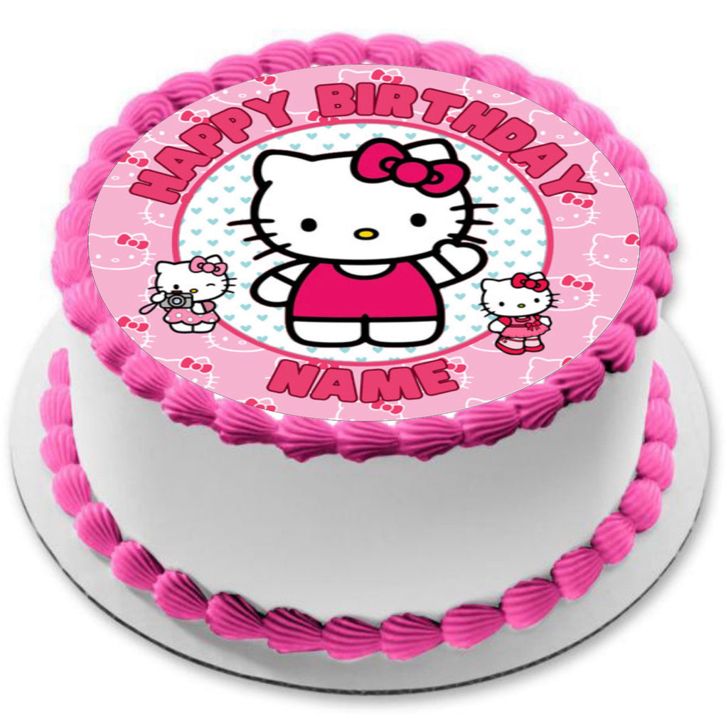 C3 Centre - ・・・ Who loves Hello Kitty? . . Cake Details: 2 8