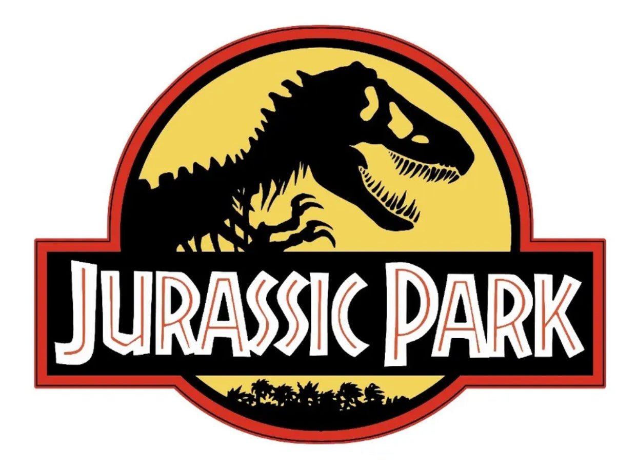 Jurassic Park PRE CUT 5 INCH Edible Icing Logo Cake Topper Decorations Birthday - House of Cakes