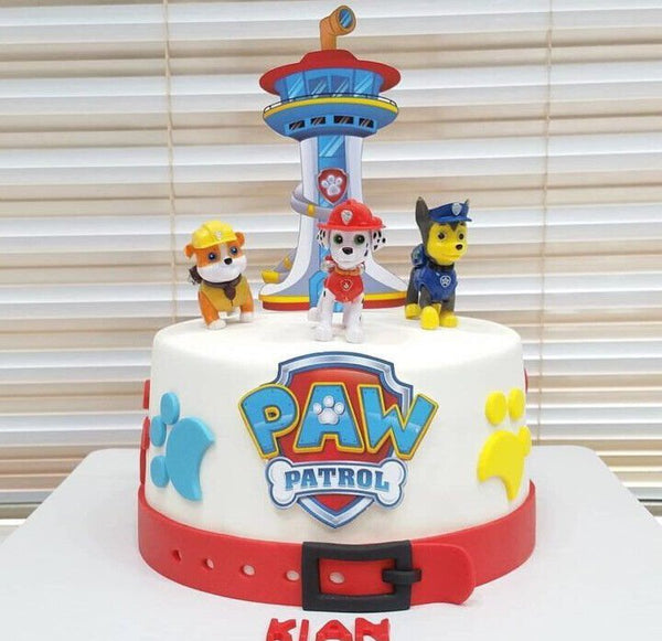 Paw Patrol Edible Icing PRE - CUT Cake Topper 4 INCH / 5 INCH - House of Cakes