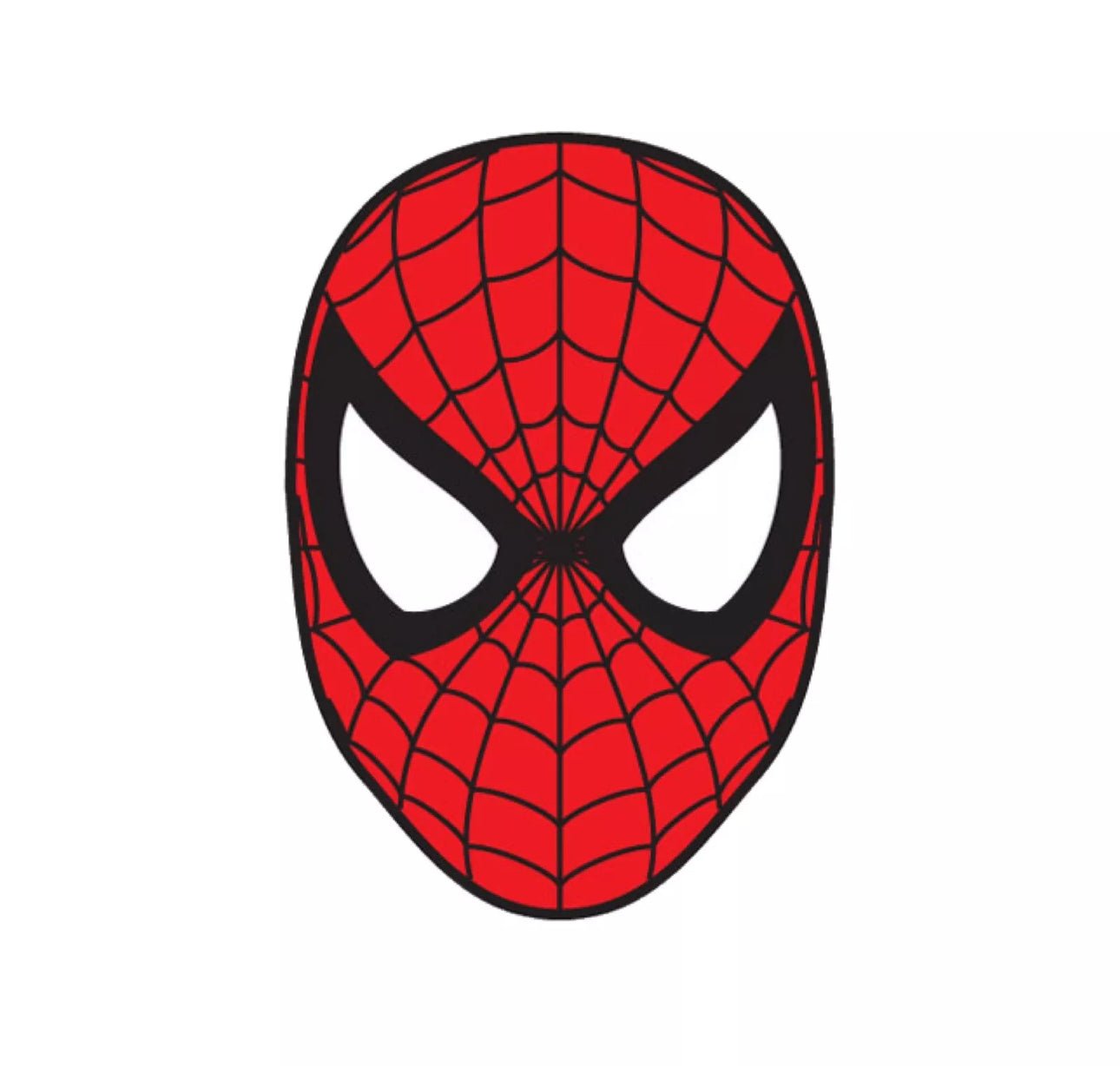 Spider - Man Face Edible Icing PRE - CUT Cake Topper 3 INCH/4 INCH /5 INCH - House of Cakes