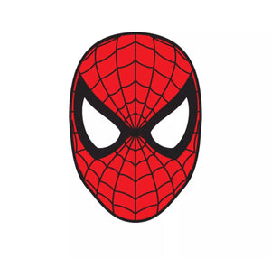 Spider - Man Face Edible Icing PRE - CUT Cake Topper 3 INCH/4 INCH /5 INCH - House of Cakes