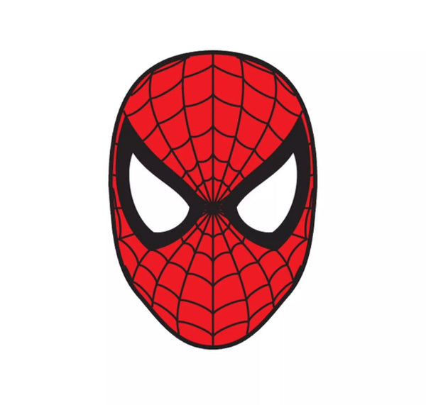 Spider - Man Face Edible Icing PRE - CUT Cake Topper 3 INCH/4 INCH /5 INCH - House of Cakes