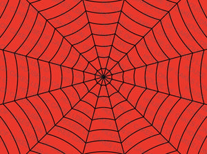 SPIDERMAN RED BACKGROUND BLACK WEB EDIBLE A4 CAKE WRAP BIRTHDAY CAKE TOPPER - House of Cakes