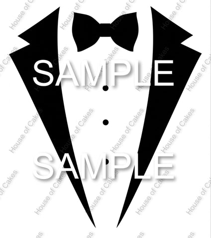 Tuxedo Digital SVG File - House of Cakes