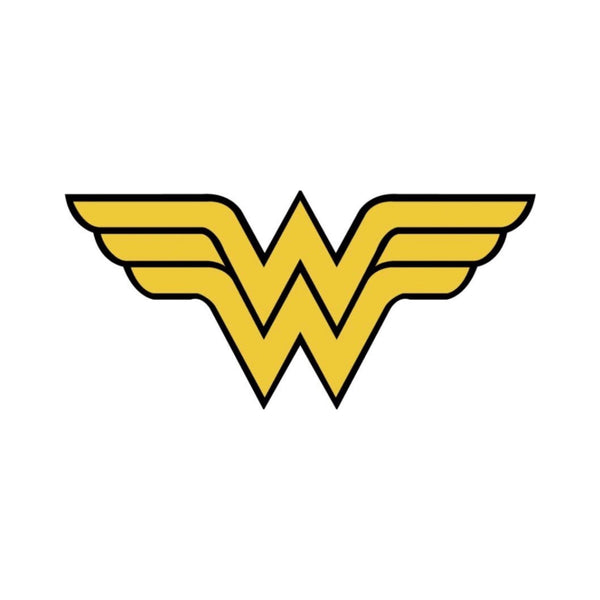 Wonder Woman PRE CUT 4” Edible Icing Logo Birthday Cake Topper Decorations - House of Cakes